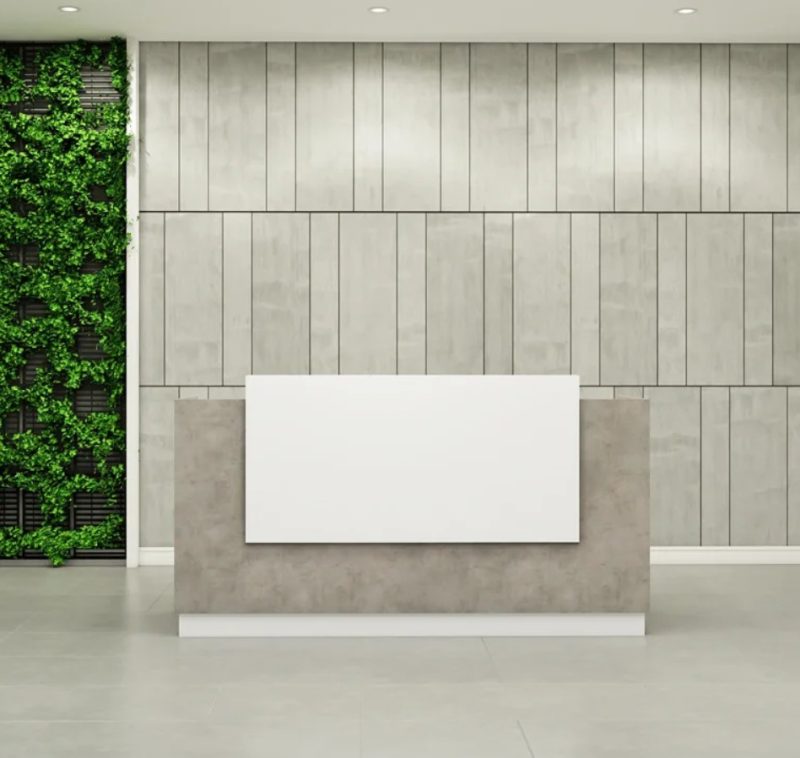 Reception Desk | Concrete Colors